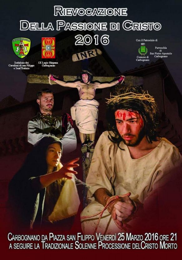 Processione del Venerdì Santo a Carbognano 2016