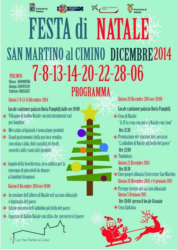 Festa di Natale San Martino al Cimino 2014