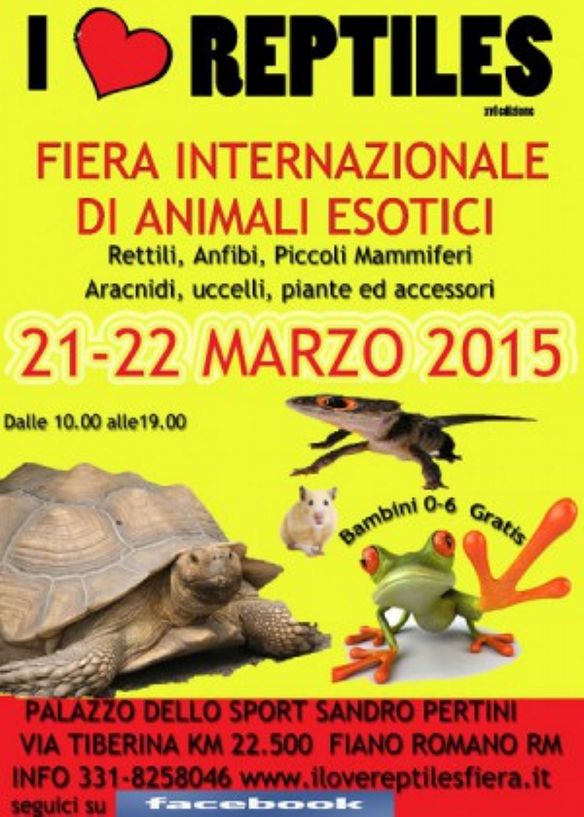 Fiera Internazionale di Animali Esotici.